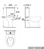Grohe Bau Ceramic spłuczka WC kompakt biała 39436000
